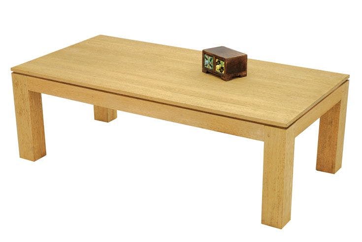 Table basse hévéa 120X60cm HELENA