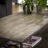 Table basse industrielle bois grisé OBAN