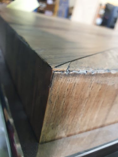 Table basse moderne chêne acier RIVERSIDE