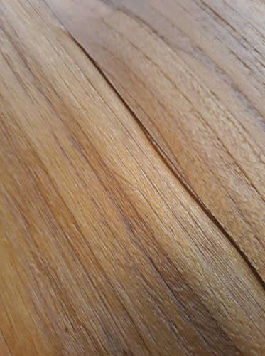 Table basse ovale en bois pied mikado en metal de style contemporain