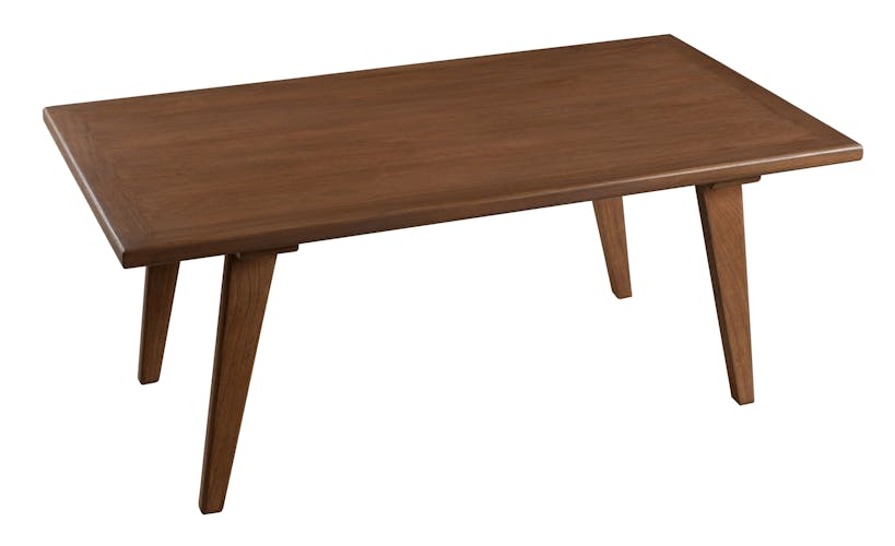 Table basse rectangulaire bois cannelle 110x60x45 FANNY