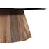 Table basse ronde bois recyclé pin CRACOVIE