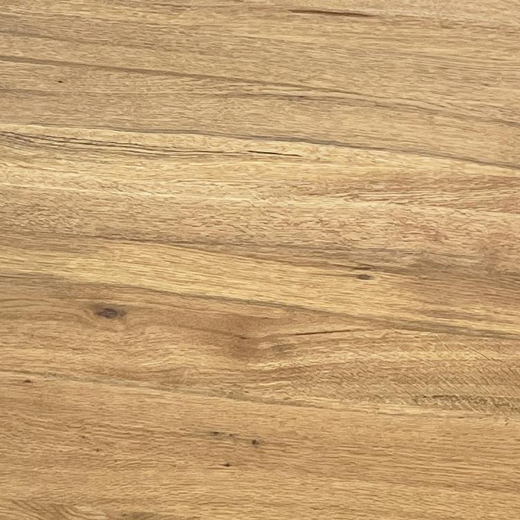 Table Basse Borneo Golddoor Ø90cm - Plateau Ardoise & Chêne Craft Doré