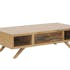 Table basse en bois recycle avec tiroir de style scandinave