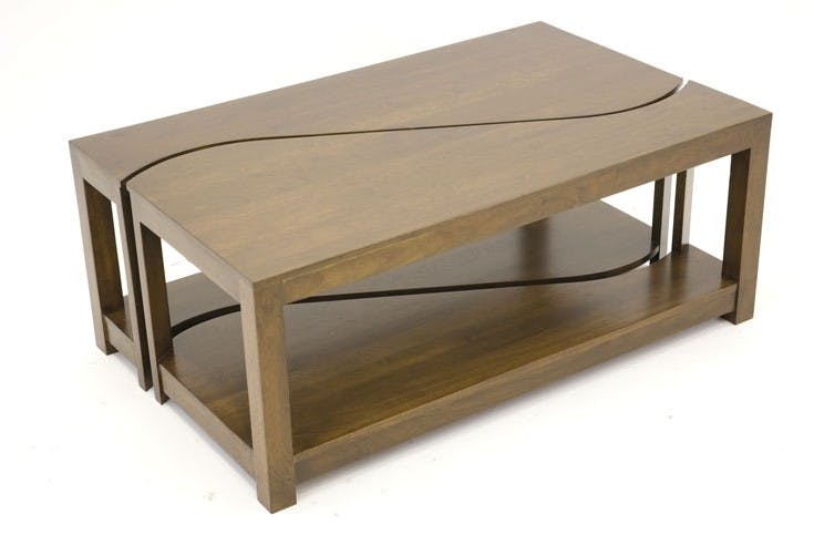 Table basse vague TRADITION 100 cm