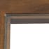 Table basse vitrée hévéa 80X80xm HELENA