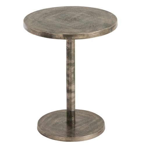 Table bistrot ronde réglable alu gris 40x40x50 cm ref.30022965