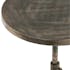 Table bistrot ronde réglable alu gris 40x40x50 cm ref.30022965