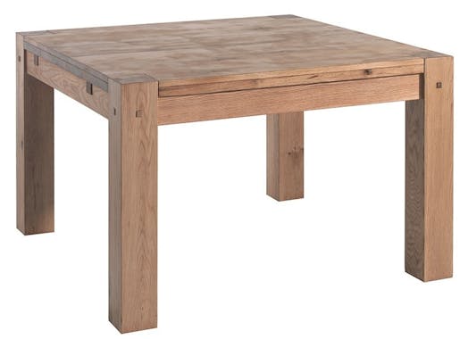 Table carrée salle à manger bois massif 120 FJORD