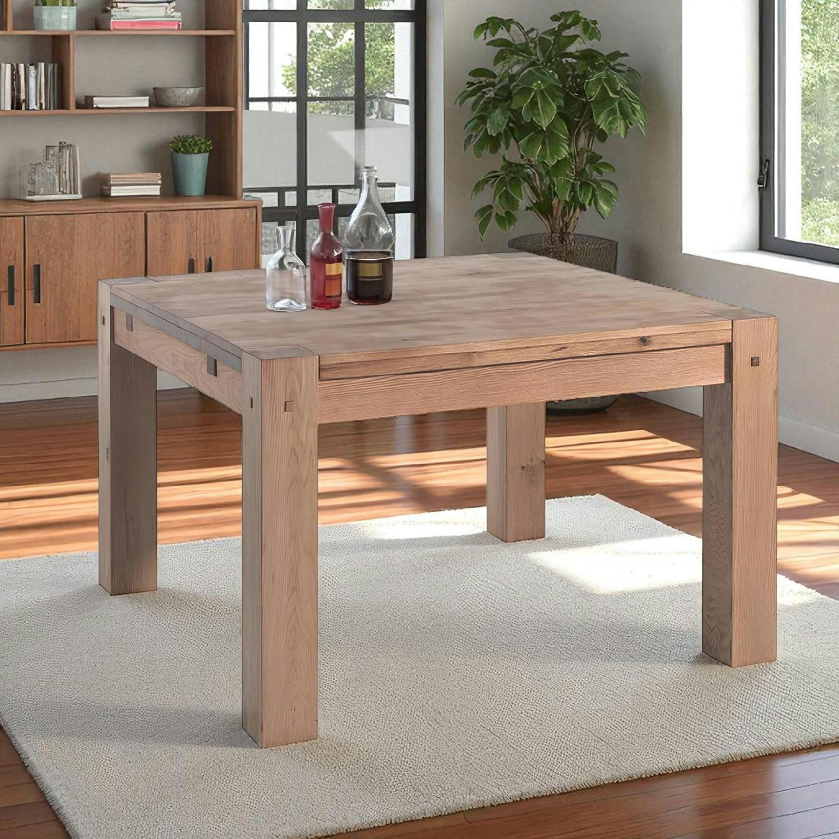 Table carrée 140 cm | Acacia Forest