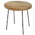 Table d'appoint en bois de manguier 48x38 cm