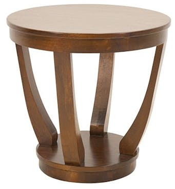  Table d'appoint exotique hévéa 60x60cm TRADITION