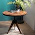 Table d'appoint ronde teck recyclé SWING
