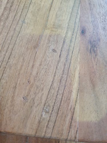 Table de chevet bois métal (côté droit) MELBOURNE