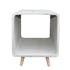 Table de chevet contemporaine cube béton GM