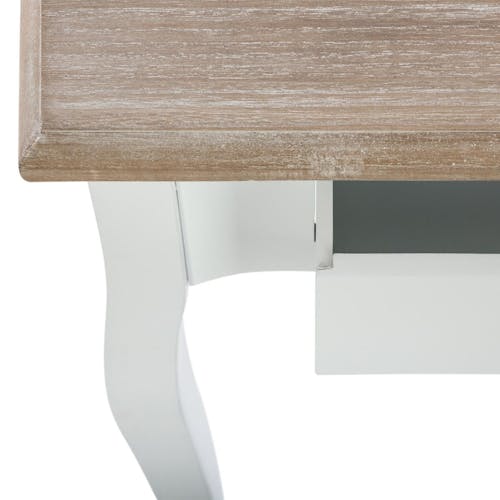 Table de chevet en bois blanc BUDAPEST