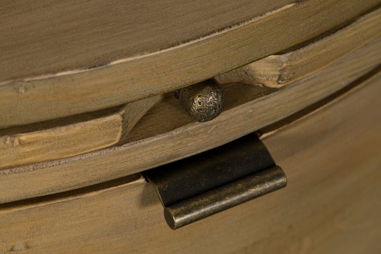 Table de chevet en bois recyclé BELFAST