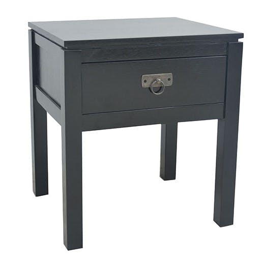 Table de Chevet Hévéa 1 tiroir 45x40x50cm HELENA