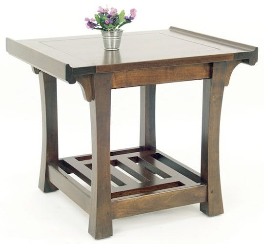 Table de chevet hévéa 60x50x51cm MAORI