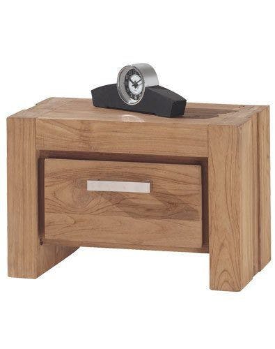 Table de chevet moderne teck RIO