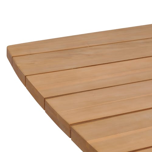 Table de jardin en bois d'acacia et aluminium 260 cm IBIZA