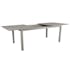 Table de jardin extensible en aluminium gris sable 194/314 cm OSLO