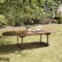 Table de jardin extensible en teck huilé 200/300 cm SUMMER