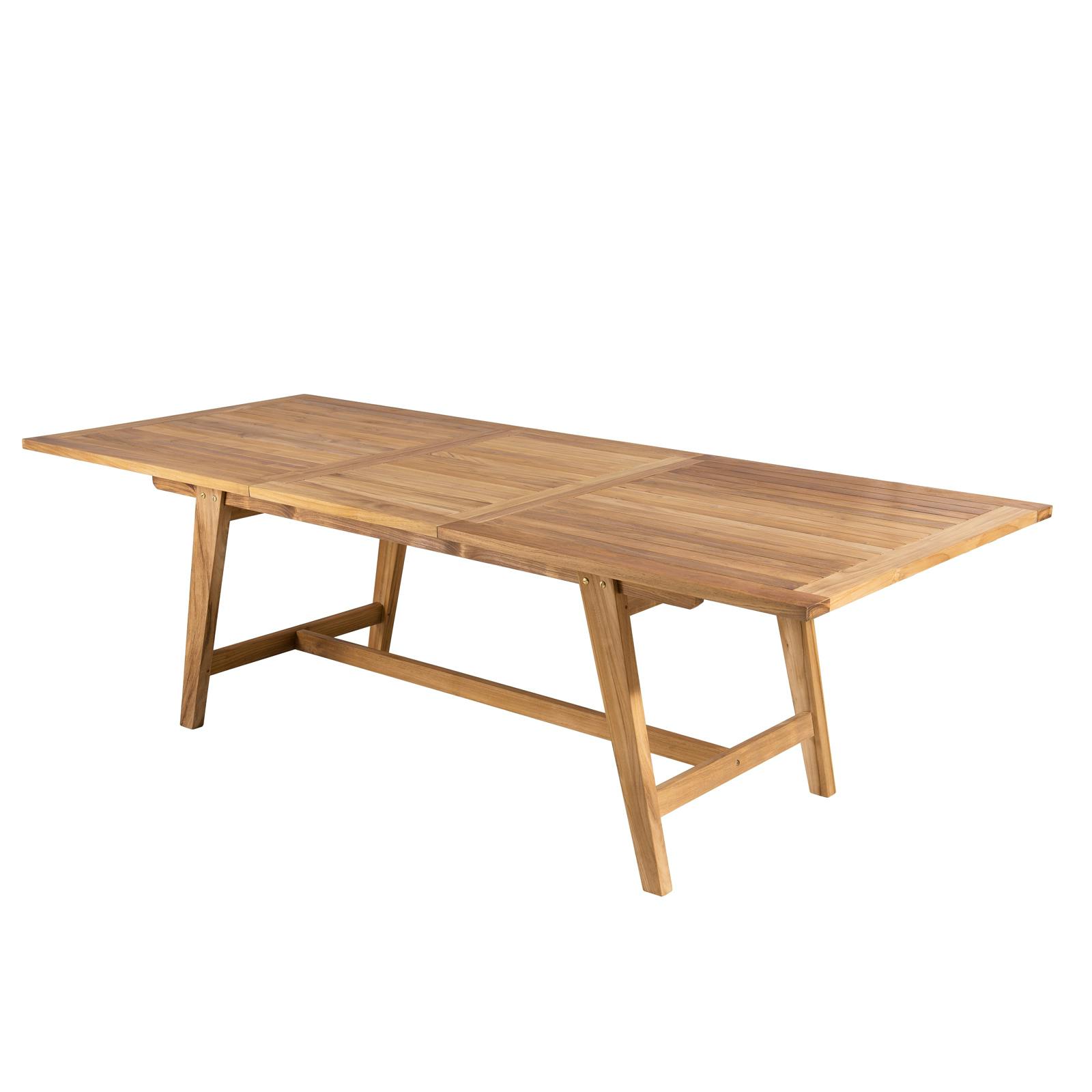 Table de jardin extensible teck 180/240 SUMMER