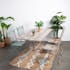 Table de jardin motif rosace 140 cm GRENADE