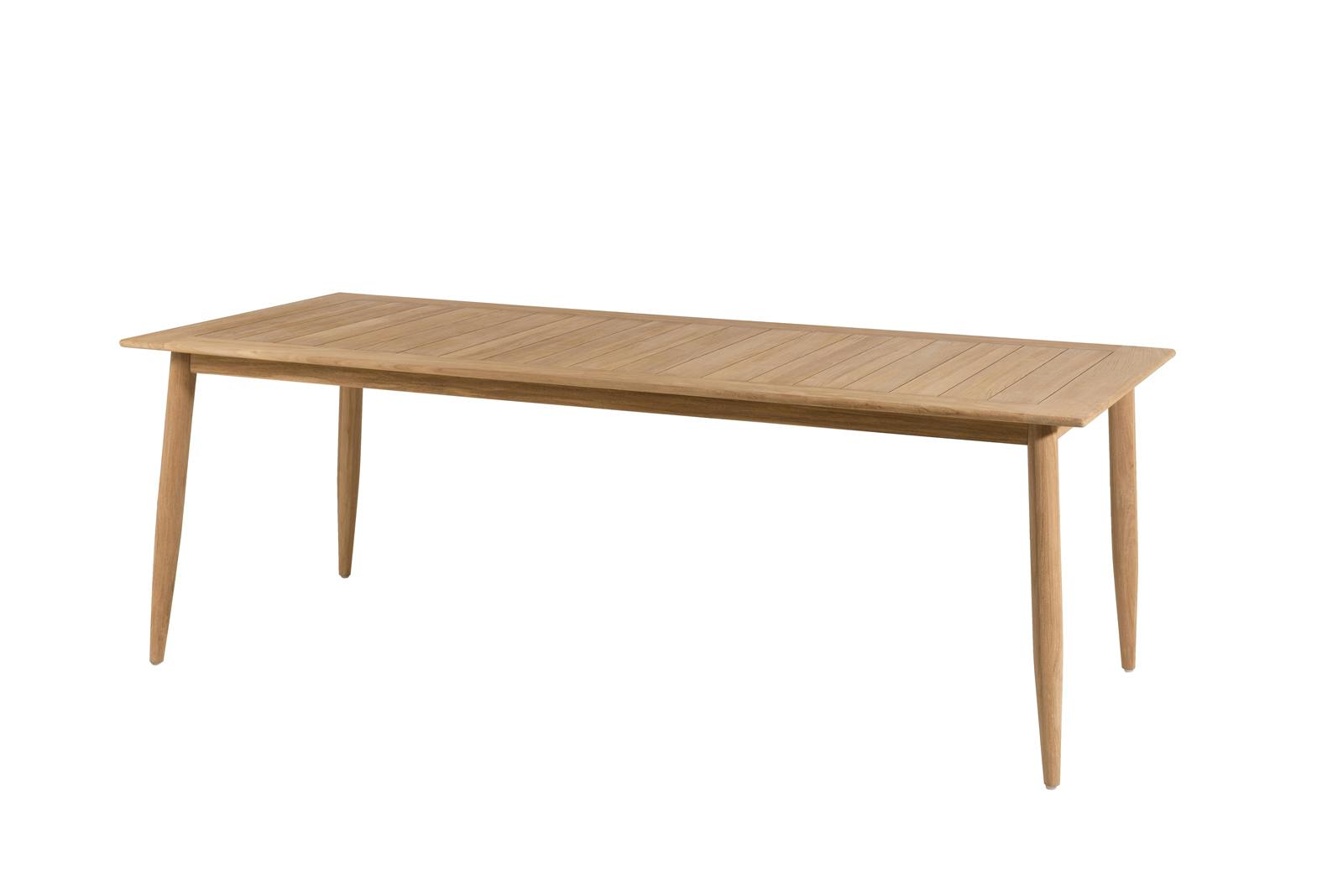 Table de Jardin Teck 220x100x76 BERGEN ref. 30020829
