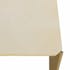 Table de repas en béton beige 200 cm angles biseautés BRASILIA