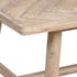 Table de repas extensible 180-220 bois d'acacia décor marqueterie