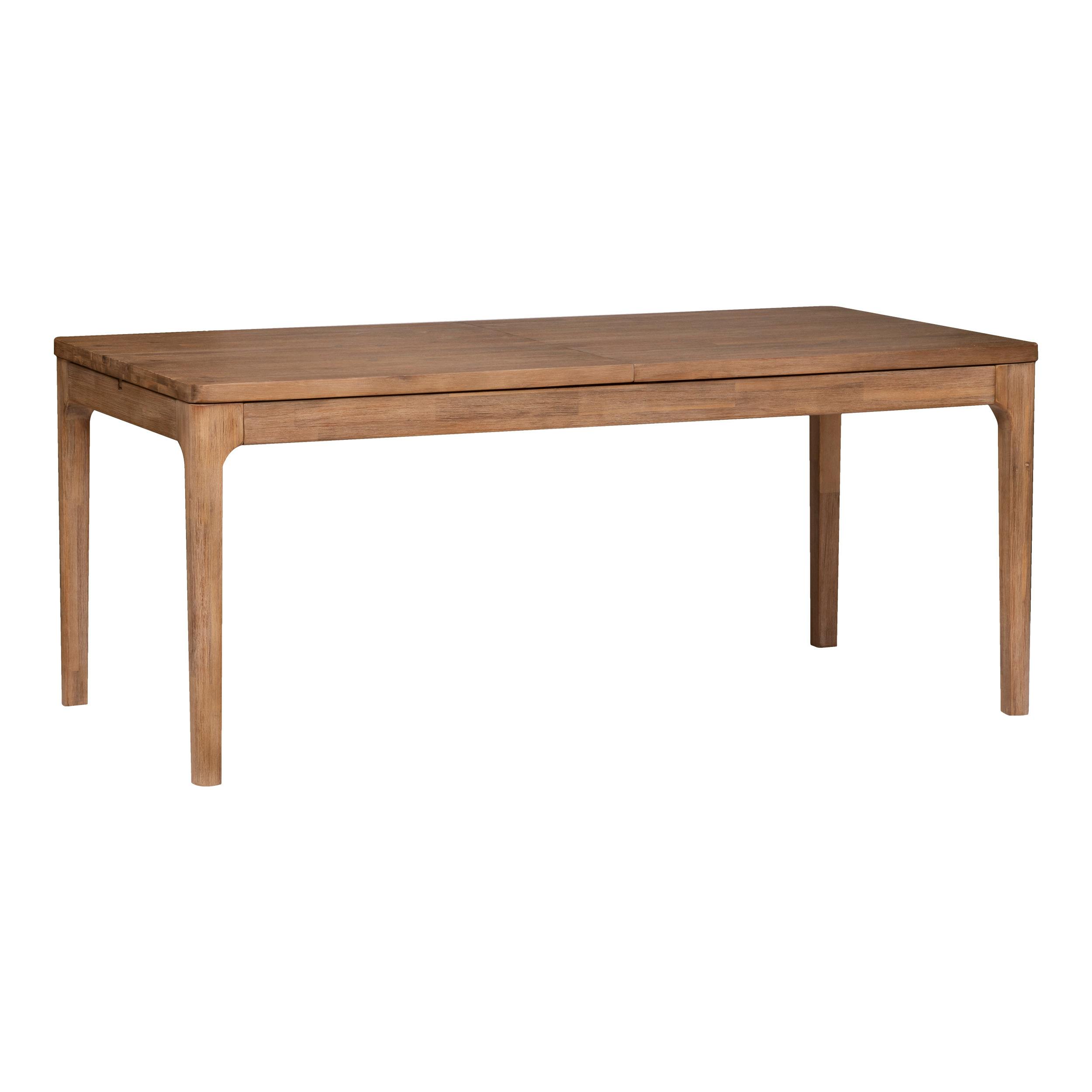 Table de repas extensible 180-260 acacia massif