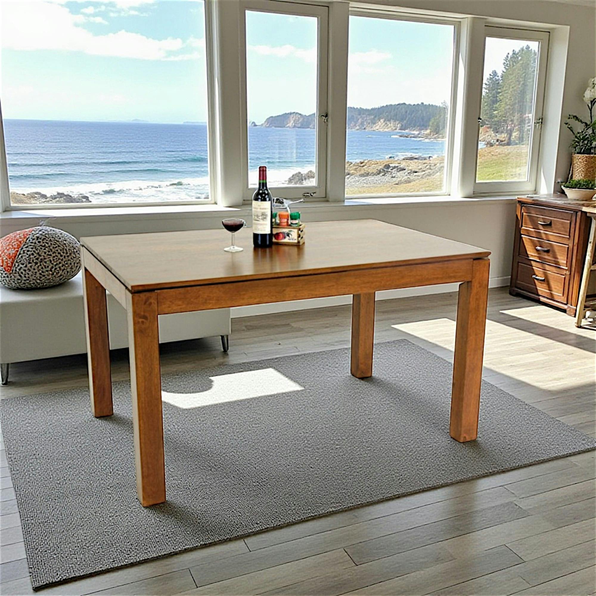 Table de repas Hévéa 135x90x76cm HELENA