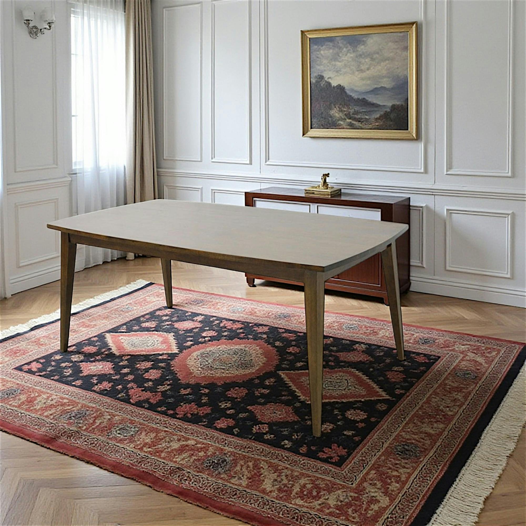Table de repas Hévéa 180x100x76cm SIXTIES