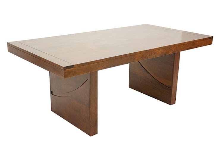 Table de repas Hévéa 190x100x76cm NIAGARA