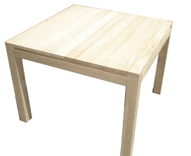 Table de repas Hévéa extensible 100/200x100x76cm OLGA