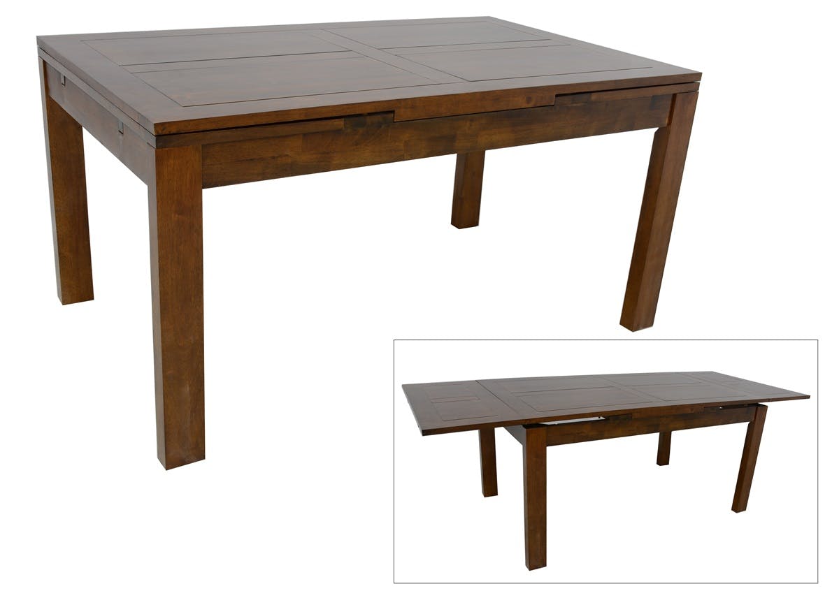 Table de repas Hévéa extensible 150/230x90x76cm OLGA