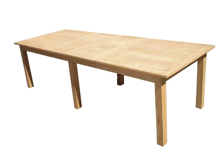 Table de repas Hévéa extensible 180/240/300x100x76cm TRADITION