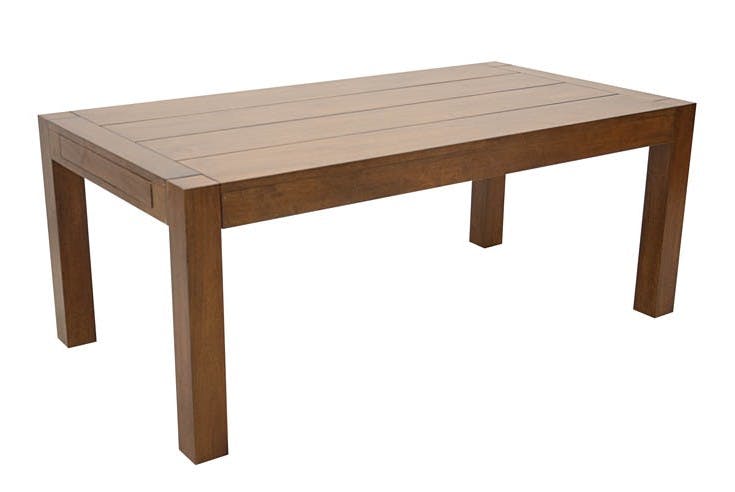 Table de repas Hévéa extensible 190/290x100x76cm ATTAN