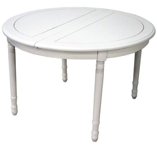 Table de repas Hévéa extensible D120x76cm /160x120x76cm TRADITION