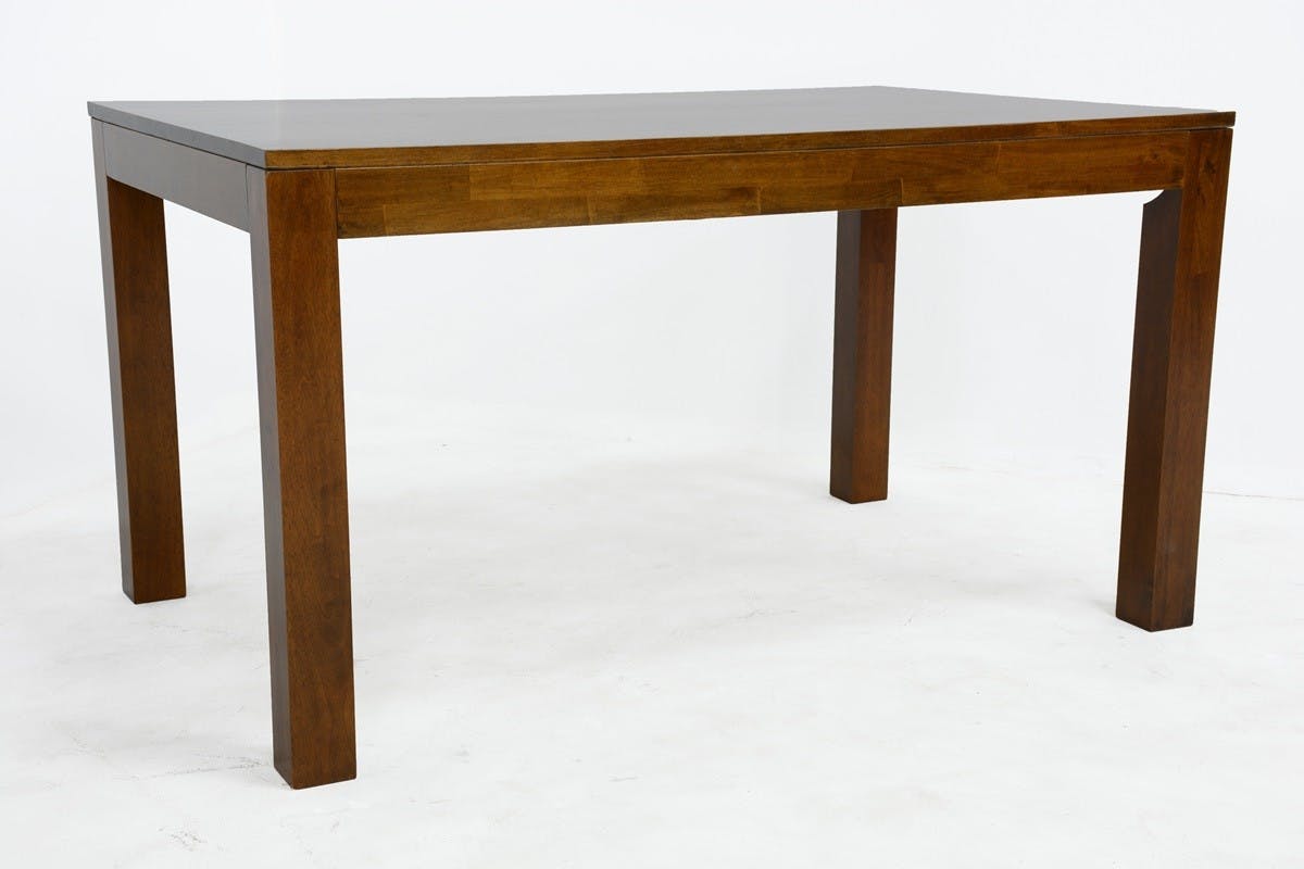 Table de repas rectangle Hévéa 140x90x76cm HELENA