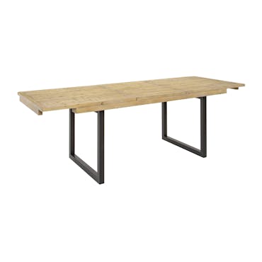  Table de salle à manger extensible en bois recyclé 140-180 cm AUCKLAND