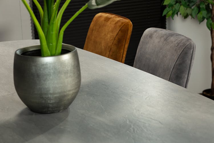 Table en céramique grise 200 cm FLORENCE
