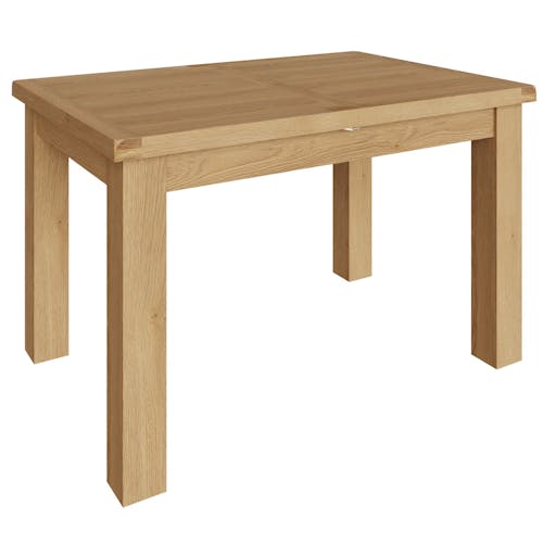 Table extensible en bois clair 125-175 cm PUERTO