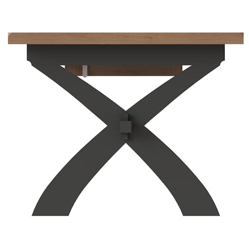 Table extensible en bois finition charbon 180-230 cm COVENTRY