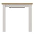 Table extensible en bois finition gris clair 160-200 cm BATH