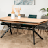 Table extensible en chêne blanc 200-290 cm ZONZA