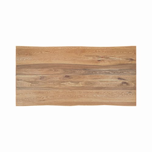 Table extensible en chêne huilé avec bords naturels 240 cm ETNA