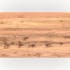 Table extensible en chêne huilé avec pied central noir et bords droits 240 cm PALERME